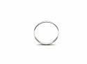 18ct White Gold Slight Court Wedding Ring 2.5mm L