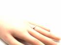18ct White Gold Slight Court Wedding Ring 2.5mm P