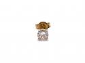 18ct Diamond Solitaire Earring (Single)