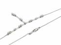 18ct White Gold Diamond Necklet 0.59ct