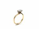 18ct Diamond 2 Stone Ring Est 0.75ct