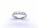 Platinum Diamond 4 Stone Ring 0.59ct