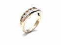 9ct Yellow Gold Diamond Eternity Ring