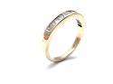 9ct Yellow Gold Diamond Eternity Ring