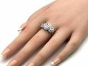 18ct Diamond Cluster Ring 1.00ct