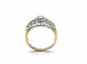 9ct Diamond Cluster Ring 0.50ct