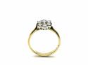 18ct Diamond Cluster Ring 0.58ct