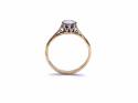 18ct Diamond Solitaire Ring Est 0.50ct