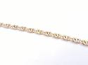 9ct Yellow Gold Fancy Bracelet 9 Inches