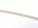 9ct Yellow Gold Fancy Bracelet 9 Inches