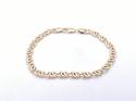 9ct Yellow Gold Fancy Bracelet 9 Inches