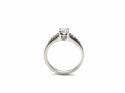 18ct White Gold Diamond Ring Est 0.45ct