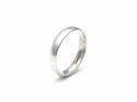 18ct White Gold Wedding Ring 4mm