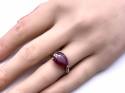 9ct Yellow Gold Ruby Solitaire Ring