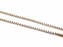 9ct Yellow Gold Box Chain 22 Inch