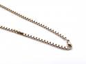 9ct Yellow Gold Box Chain 22 Inch