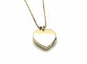 9ct Heart Shaped Locket & Chain