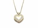 9ct Heart Shaped Locket & Chain