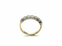 18ct Yellow Gold Diamond 7 Stone Ring