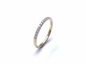 9ct Yellow Gold Diamond Eternity Ring 0.20ct