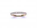 18ct Yellow Gold Diamond Eternity Ring 0.20ct