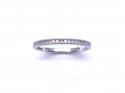 Platinum Diamond Eternity Ring 0.15ct
