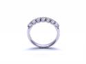 Platinum Diamond 7 Stone Eternity Ring 0.76ct