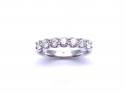 Platinum Diamond 7 Stone Ring 0.76ct