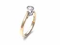 9ct Diamond Solitaire Ring 0.33ct