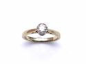9ct Diamond Solitaire Ring 0.33ct