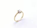 18ct Diamond Solitaire Ring 0.29ct