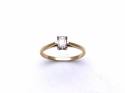 18ct Diamond Solitaire Ring 0.29ct