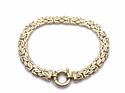 14ct Yellow Gold Byzantine Bracelet
