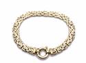 14ct Yellow Gold Byzantine Bracelet