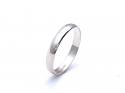 18ct White Gold Wedding Ring 3mm