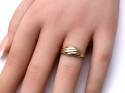 9ct Yellow Gold Fancy Band Ring