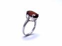 9ct Synthetic Ruby Solitaire Ring