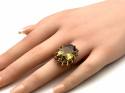 9ct Yellow Gold Quartz Ring