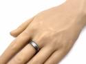 Tungsten Carbide Ring With Groove 6mm