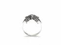 Silver and Marcasite Butterfly Ring