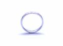 18ct White Gold Wedding Ring 4mm