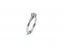 9ct White Gold Diamond Solitaire Ring