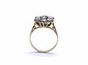 18ct Yellow Gold Diamond Cluster Ring