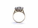 18ct Yellow Gold Diamond Cluster Ring