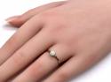 14ct Yellow Gold Diamond Solitaire Ring