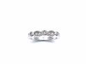 9ct White Gold Diamond Eternity Ring