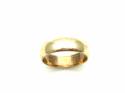 9ct Yellow Gold Court Wedding Ring