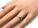 9ct Yellow Gold Court Wedding Ring