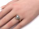 14ct Diamond Cluster Ring Est 0.70ct