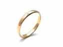 22ct Rose Gold Plain Wedding Ring